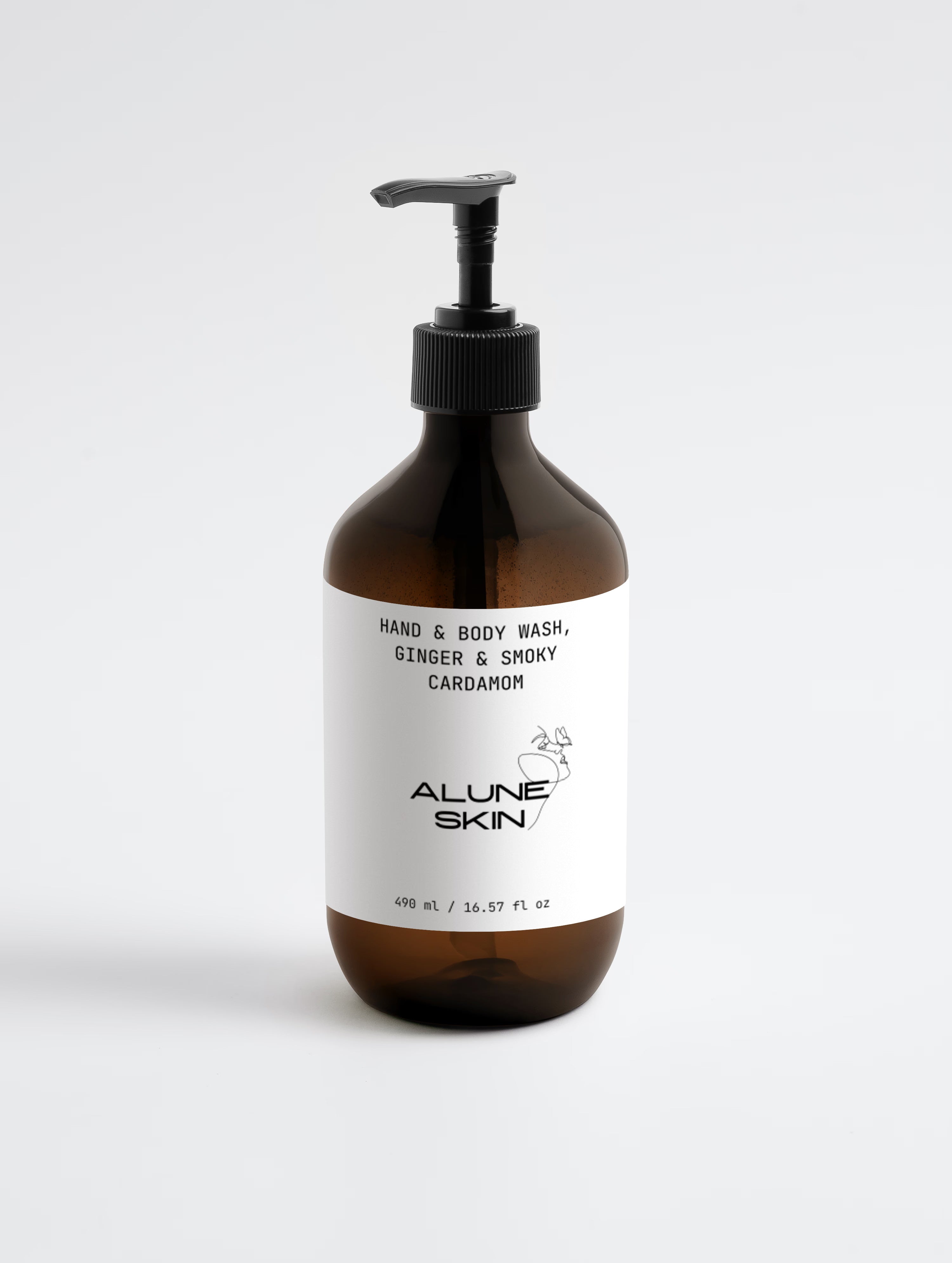 Hand & Body Wash, Ginger & Smoky Cardamom