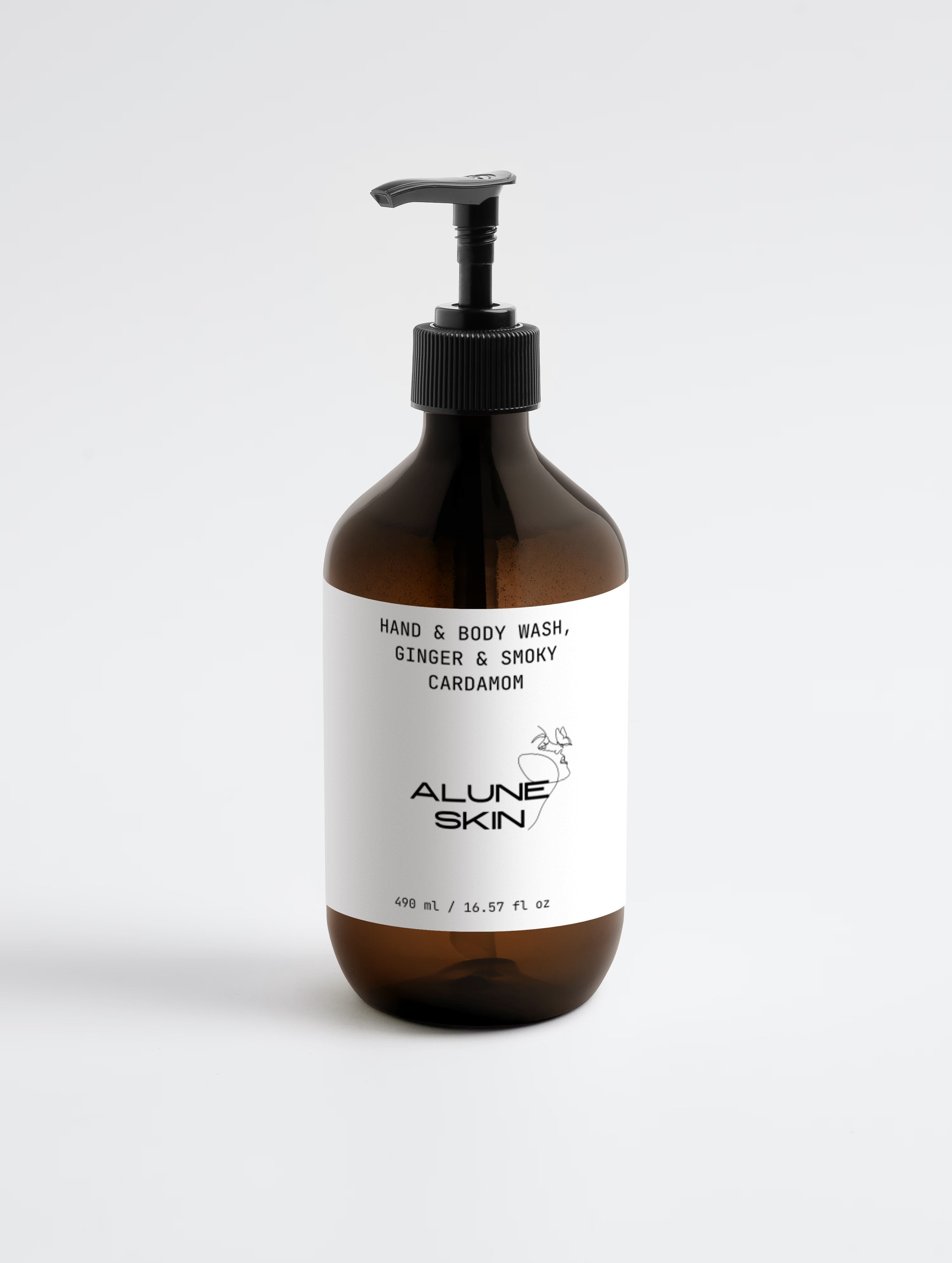 Hand & Body Wash, Ginger & Smoky Cardamom