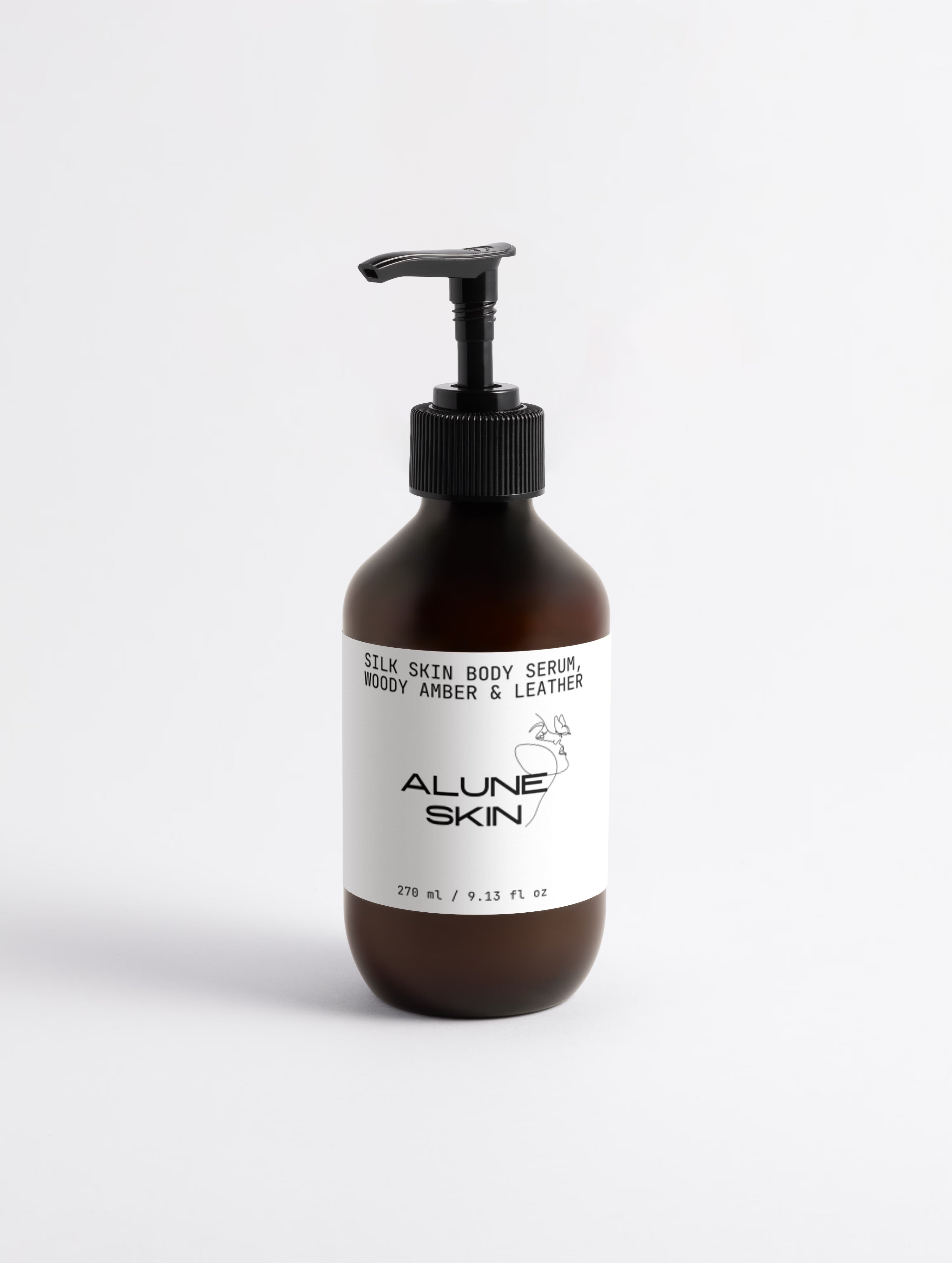 Silk Skin Body Serum, Woody Amber & Leather